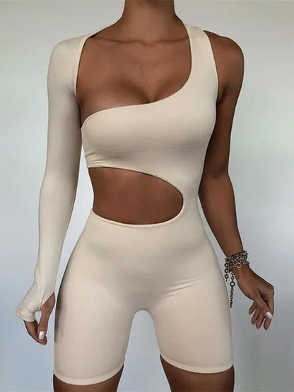 Asymmetrische jumpsuit