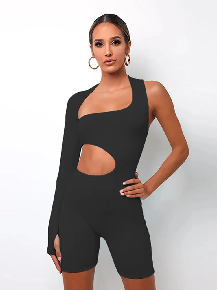 Asymmetrische jumpsuit