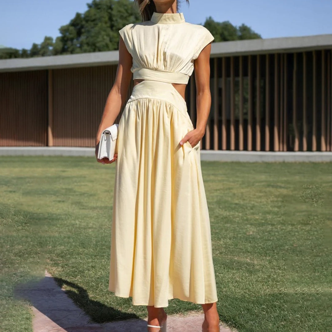 Elegante mouwloze jurk