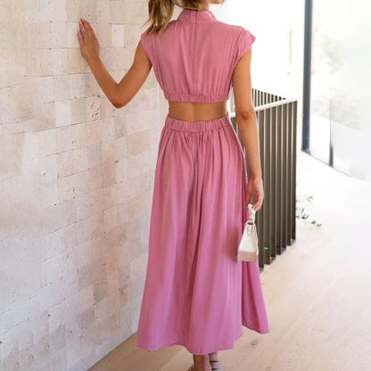 Elegante mouwloze jurk