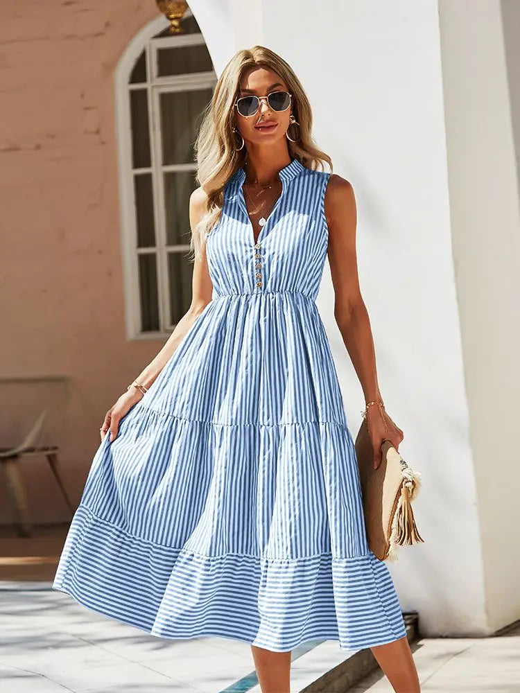 Elegante casual overhemdjurk