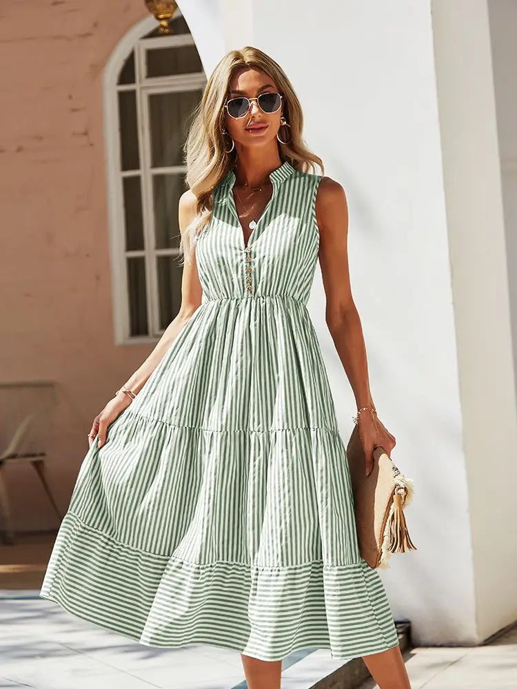 Elegante casual overhemdjurk