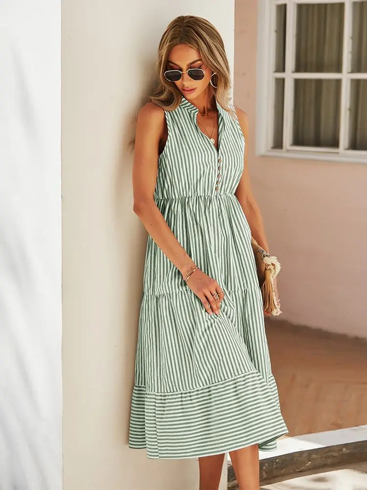 Elegante casual overhemdjurk