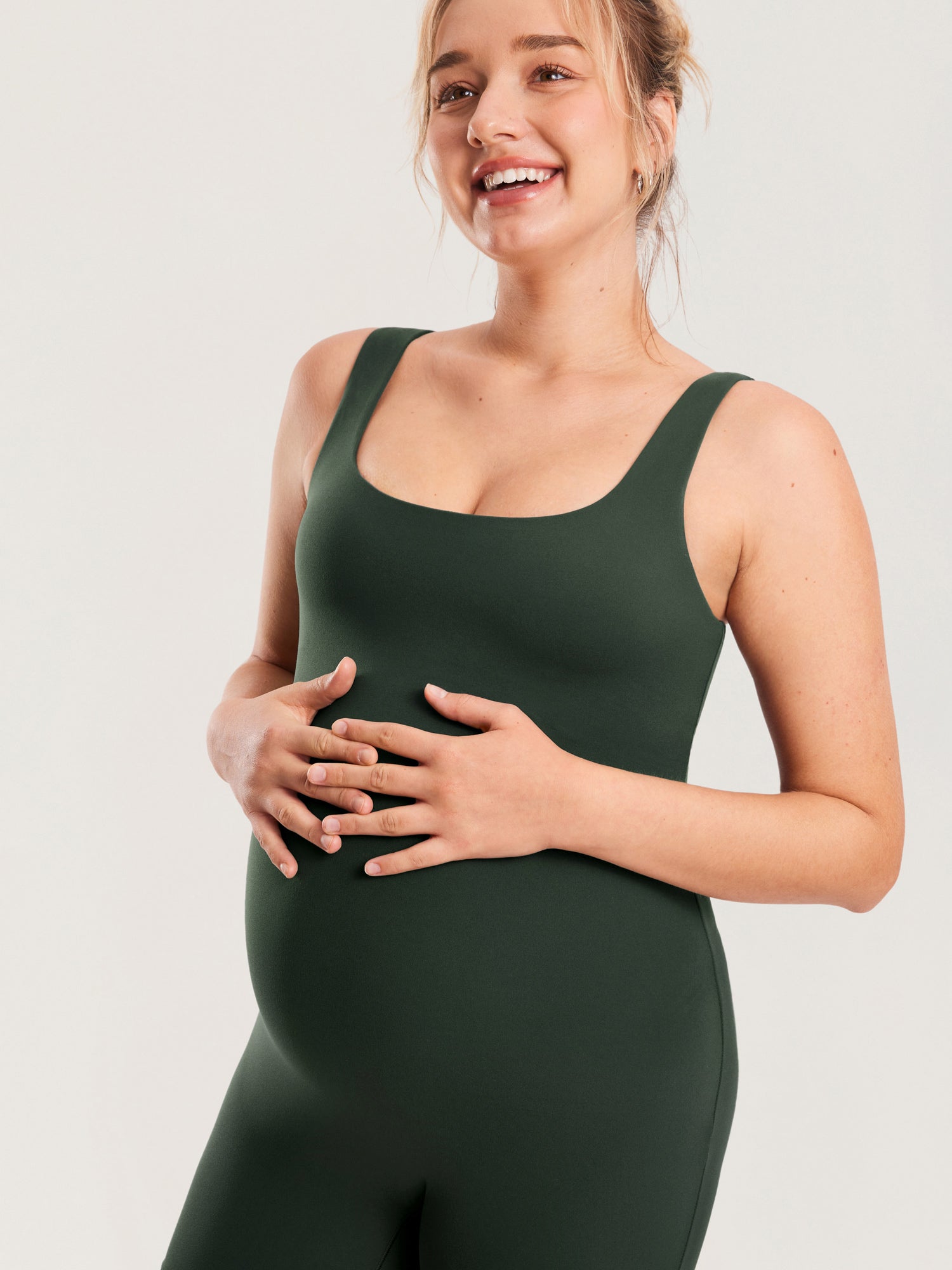 Zwangerschapsplaysuit in zacht Natrelax® – romper voor zwangeren