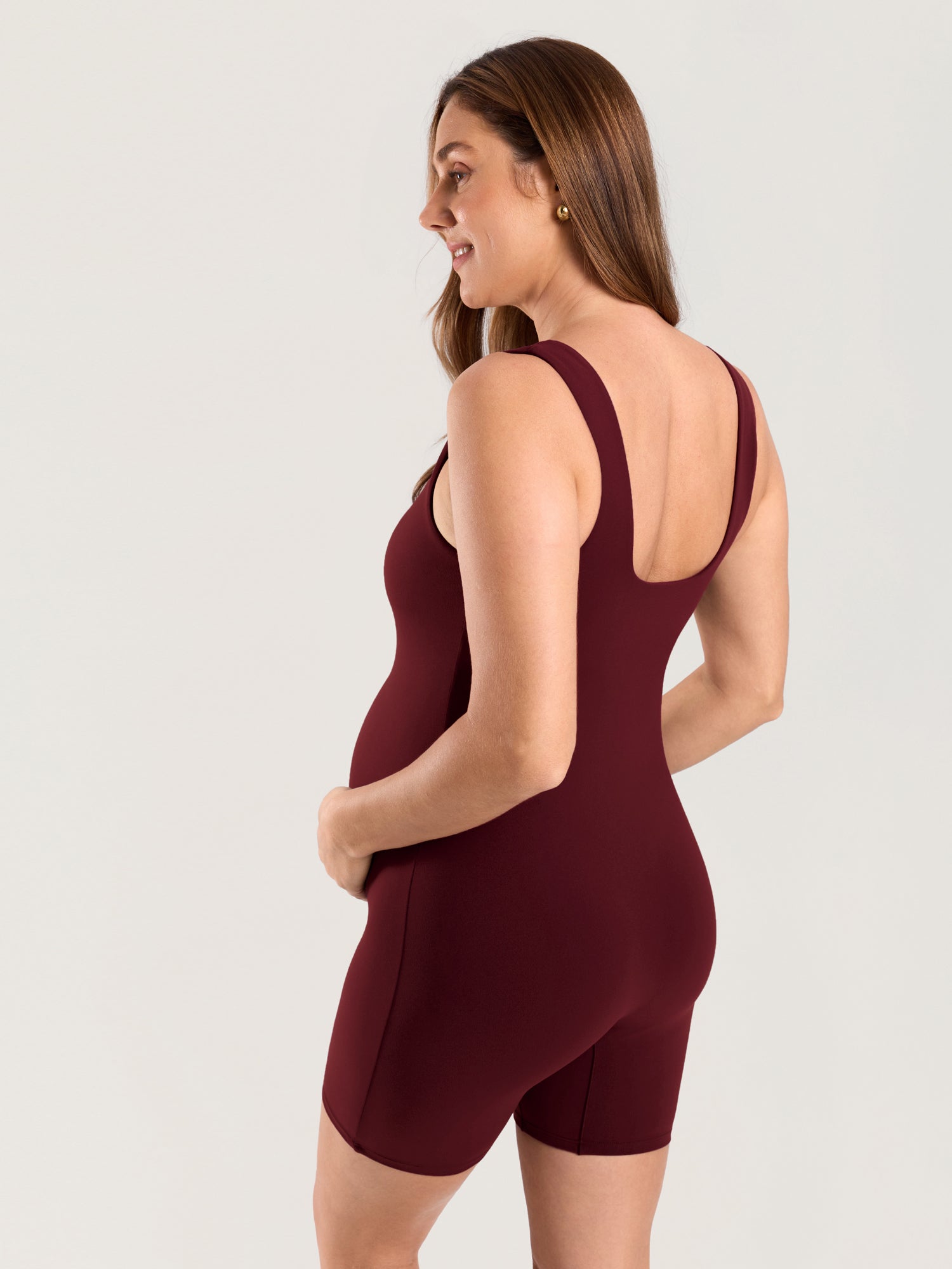 Zwangerschapsplaysuit in zacht Natrelax® – romper voor zwangeren