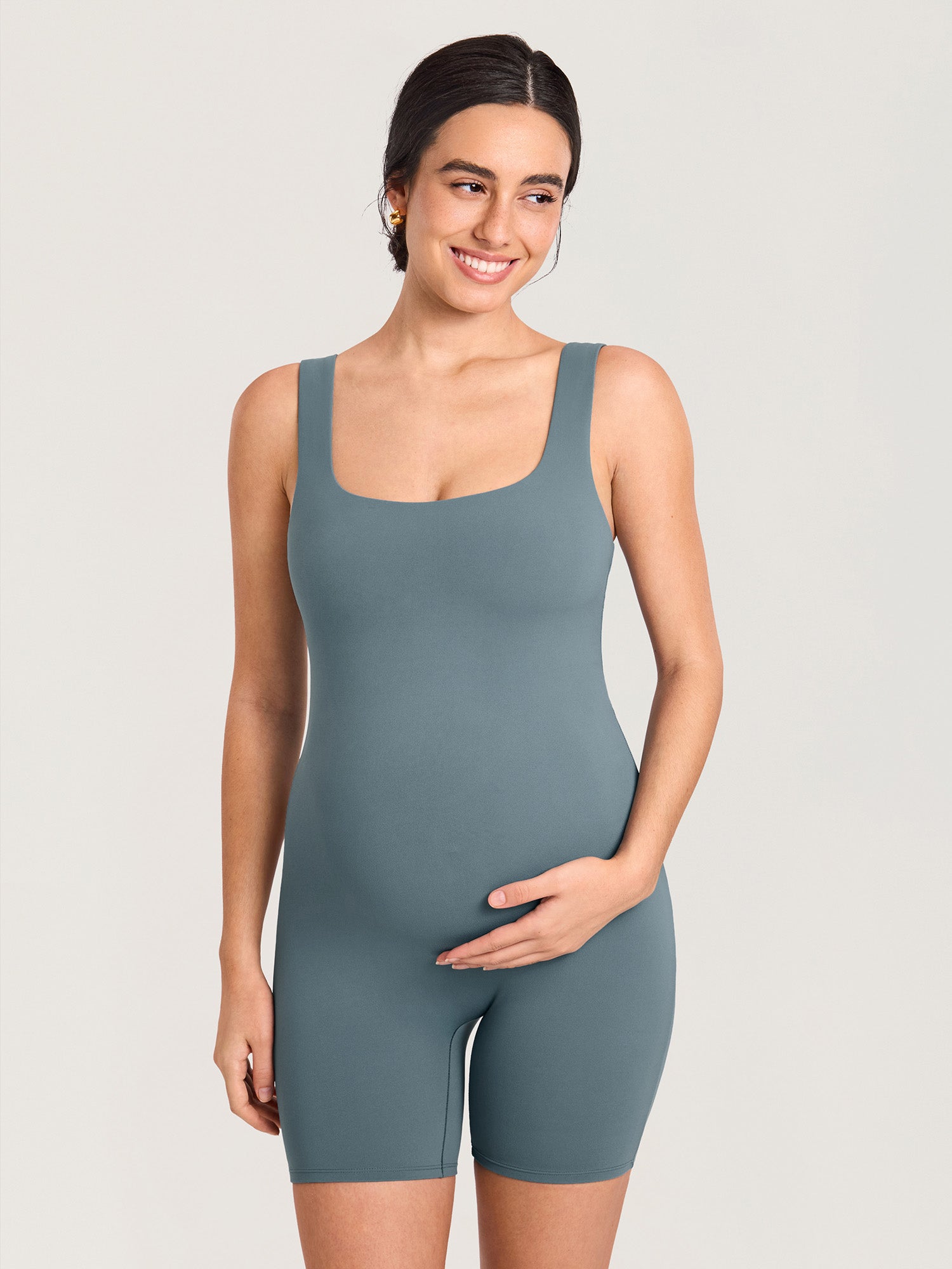 Zwangerschapsplaysuit in zacht Natrelax® – romper voor zwangeren