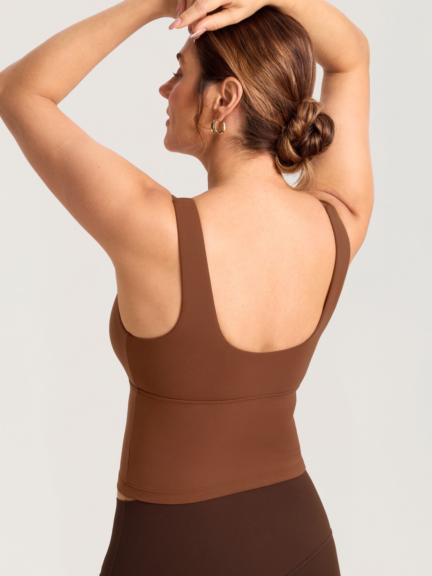 Voedingstop met overslag als croptop – Natrelax® voedingshemd