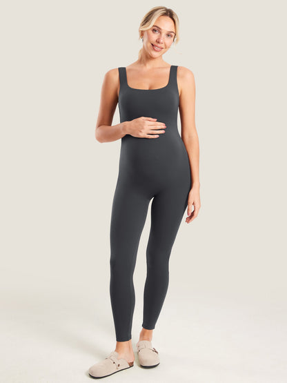 Zwangerschapsjumpsuit in zacht Natrelax® – jumpsuit voor zwangeren