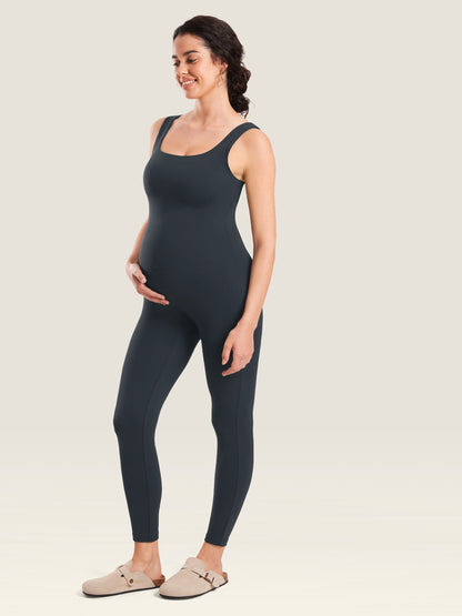 Zwangerschapsjumpsuit in zacht Natrelax® – jumpsuit voor zwangeren
