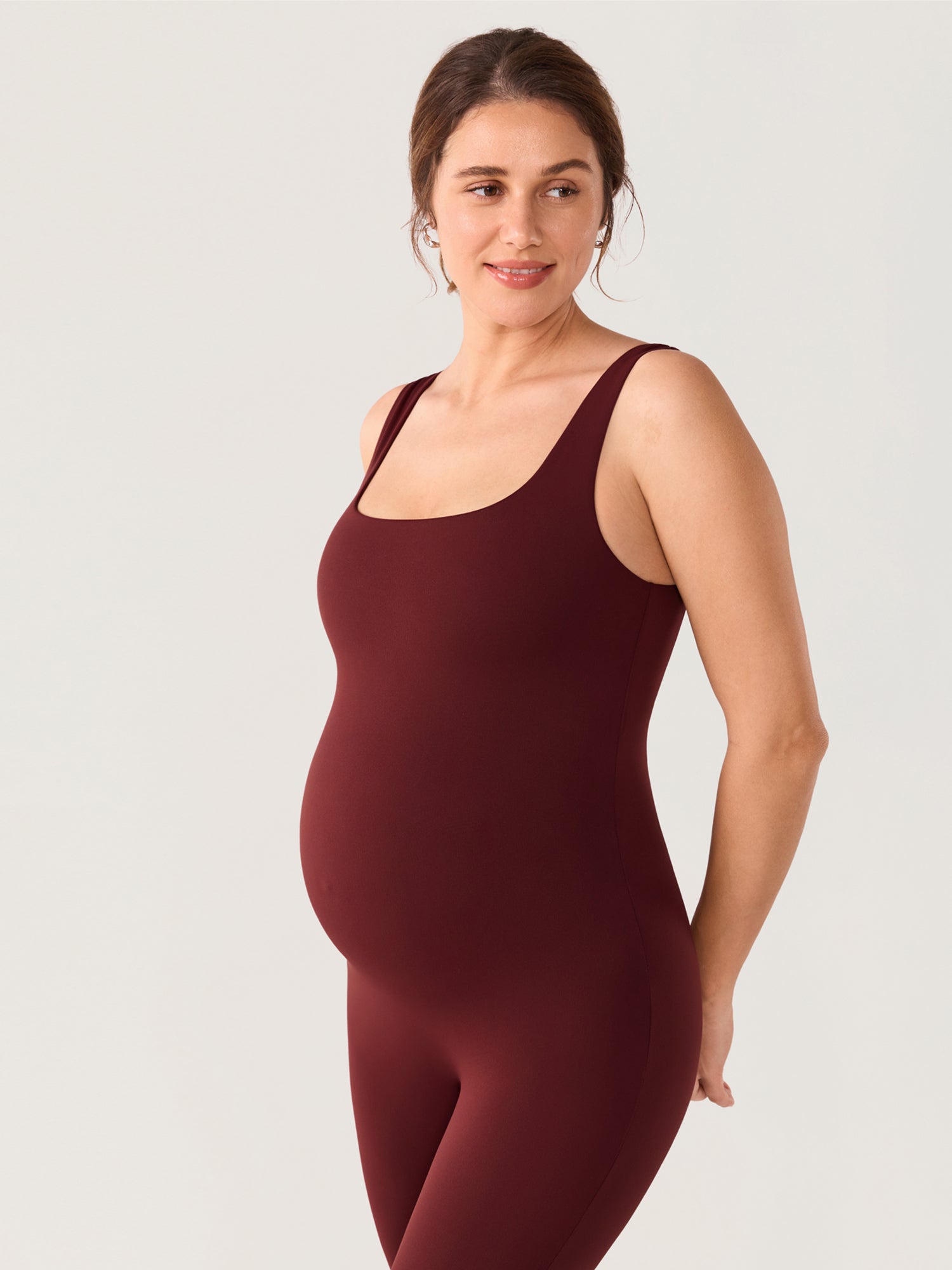Zwangerschapsjumpsuit in zacht Natrelax® – jumpsuit voor zwangeren