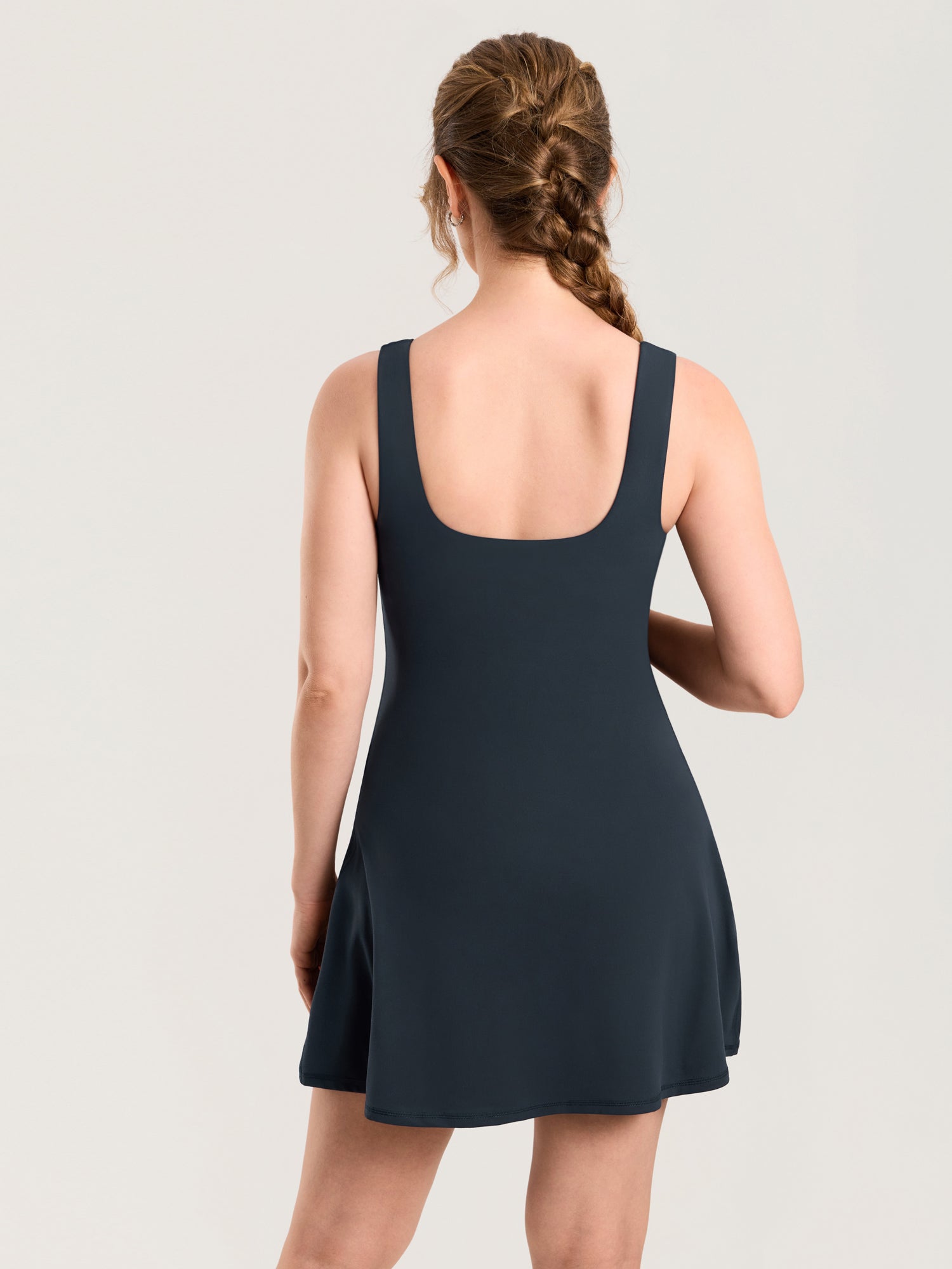 Zwangerschapsjurk in minilengte met ingebouwde short – Natrelax®