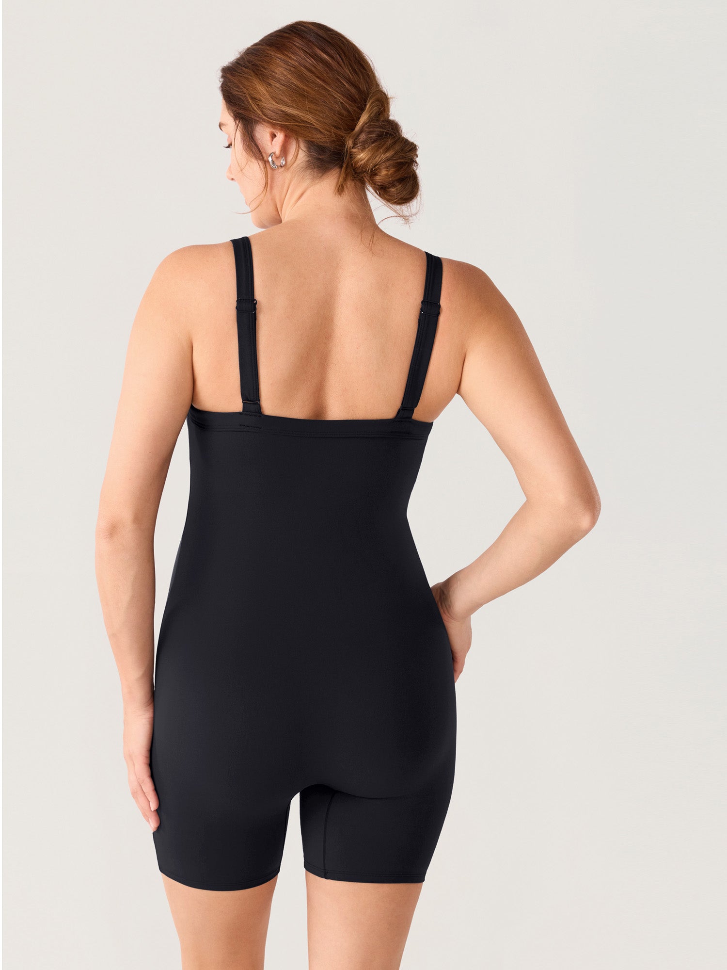 Zwangerschapsplaysuit met ingebouwde bh – Natrelax® romper met pads