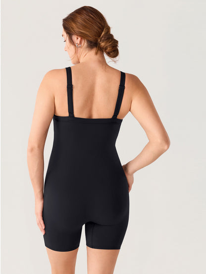 Zwangerschapsplaysuit met ingebouwde bh – Natrelax® romper met pads