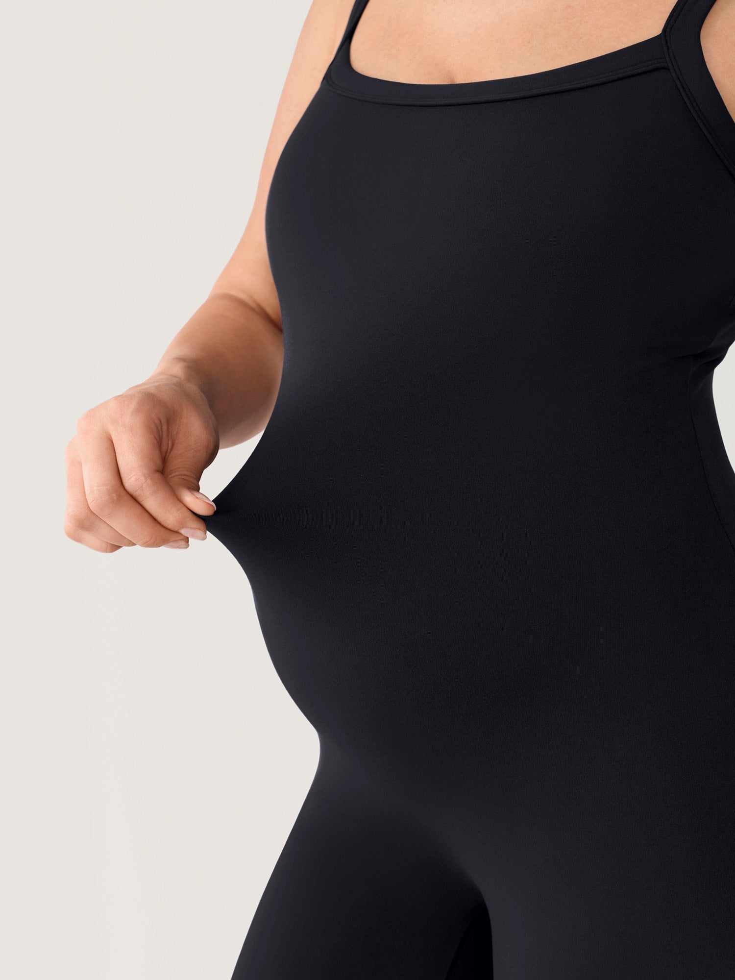 Zwangerschapsplaysuit met ingebouwde bh – Natrelax® romper met pads