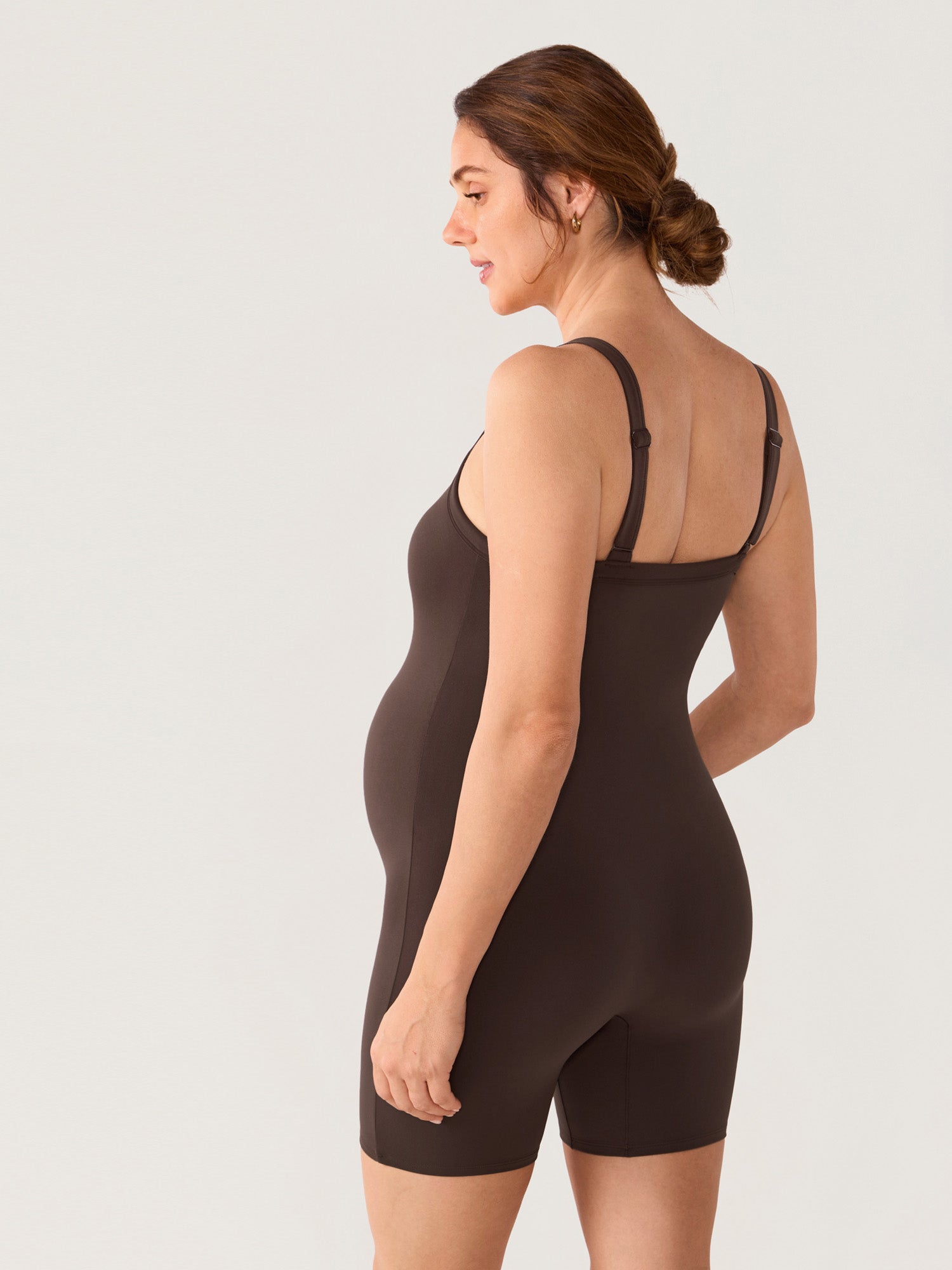 Zwangerschapsplaysuit met ingebouwde bh – Natrelax® romper met pads