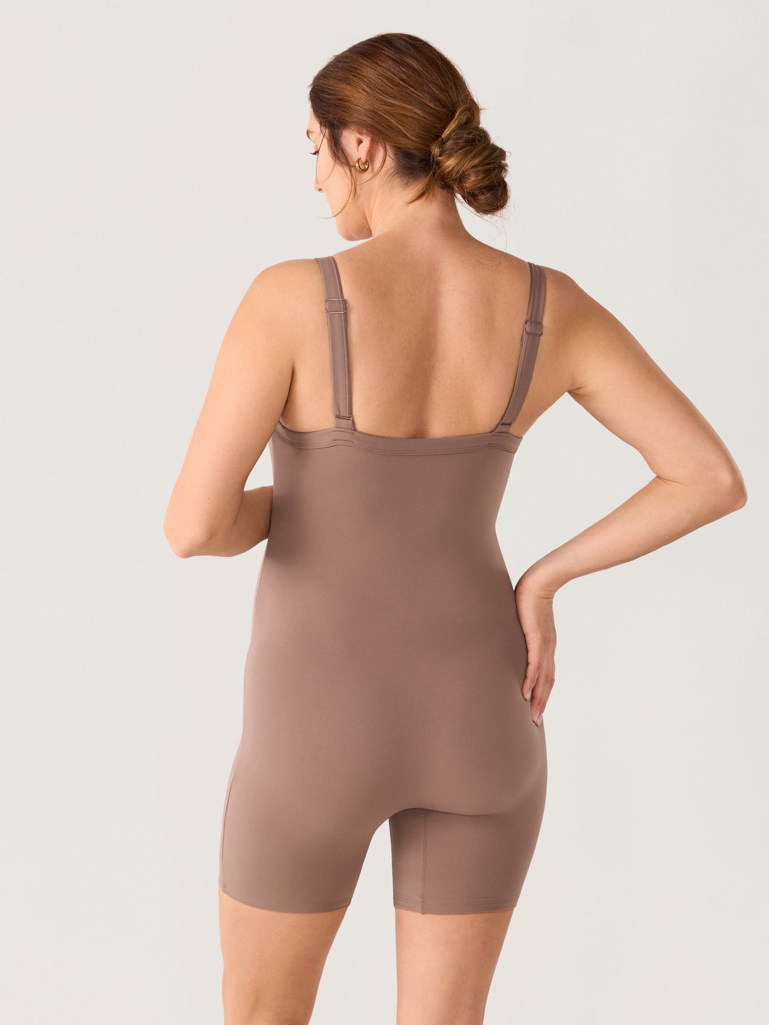 Zwangerschapsplaysuit met ingebouwde bh – Natrelax® romper met pads