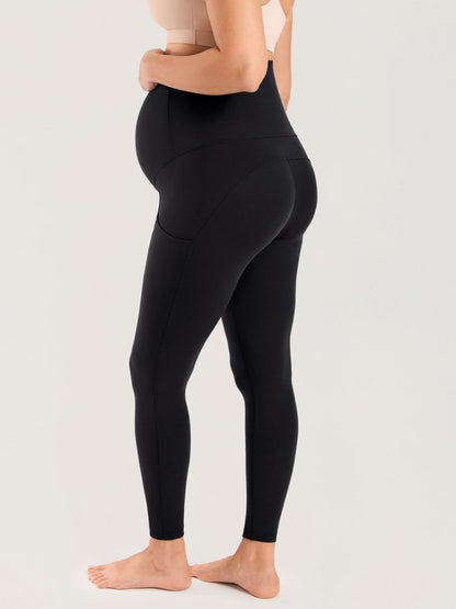 Zwangerschapslegging met zakken – Natrelax® legging met hoge taille, 64 cm