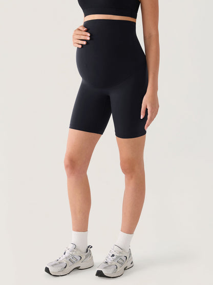 Zwangerschapsshort zonder voornaad – Natrelax® hoge taille, 15 cm