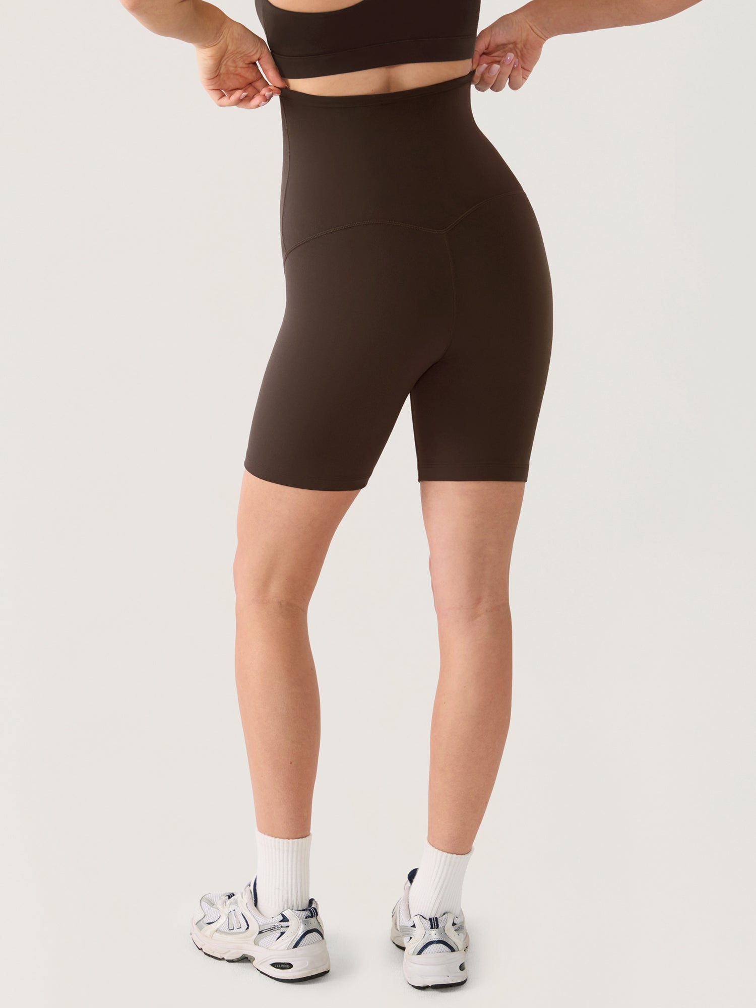 Zwangerschapsshort zonder voornaad – Natrelax® hoge taille, 15 cm