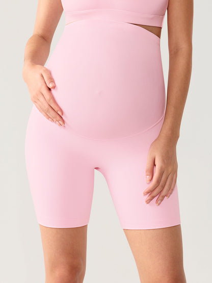 Zwangerschapsshort zonder voornaad – Natrelax® hoge taille, 15 cm