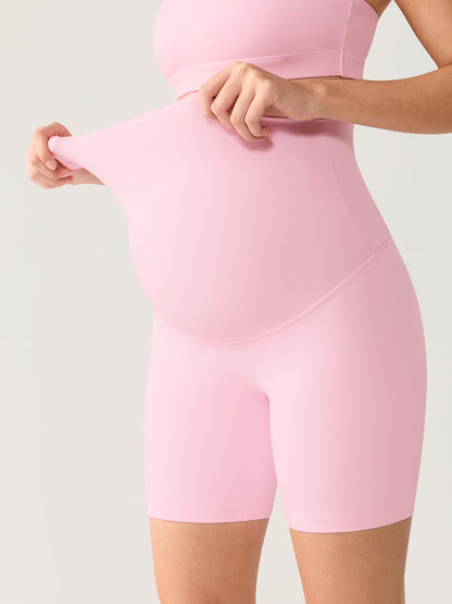Zwangerschapsshort zonder voornaad – Natrelax® hoge taille, 15 cm