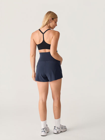 Zwangerschapsshort met zakken – Bloomove™ dolphin short dubbellaags
