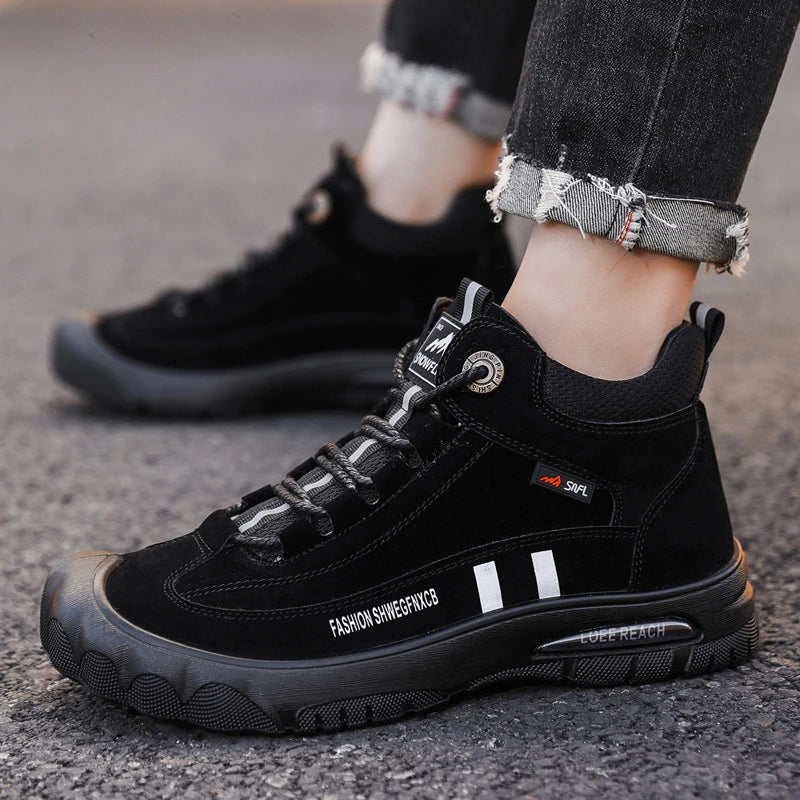 Schokbestendige en slipvaste bergschoenen