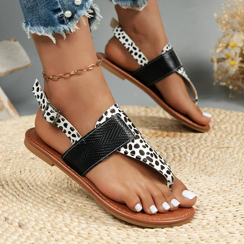 Casual slingback strandsandalen