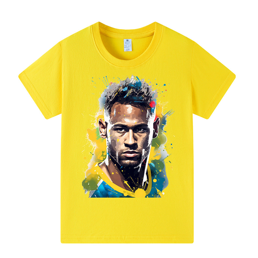 Neymar Voetbal T-shirt Kinderen