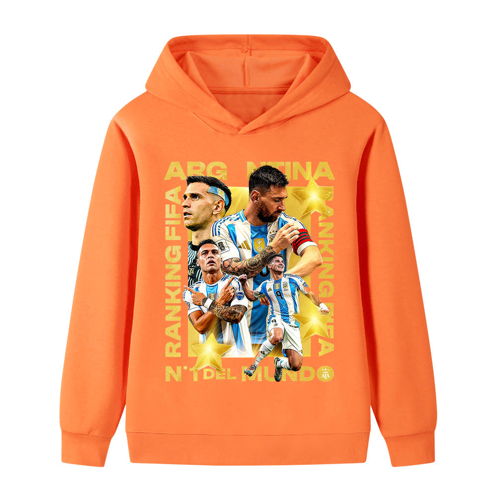 Lionel Messi Voetbal Hoodie Kinderen - voor Dagelijks