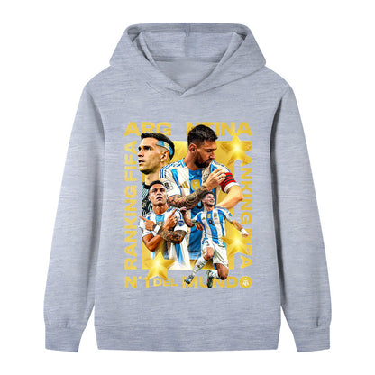 Lionel Messi Voetbal Hoodie Kinderen - voor Dagelijks