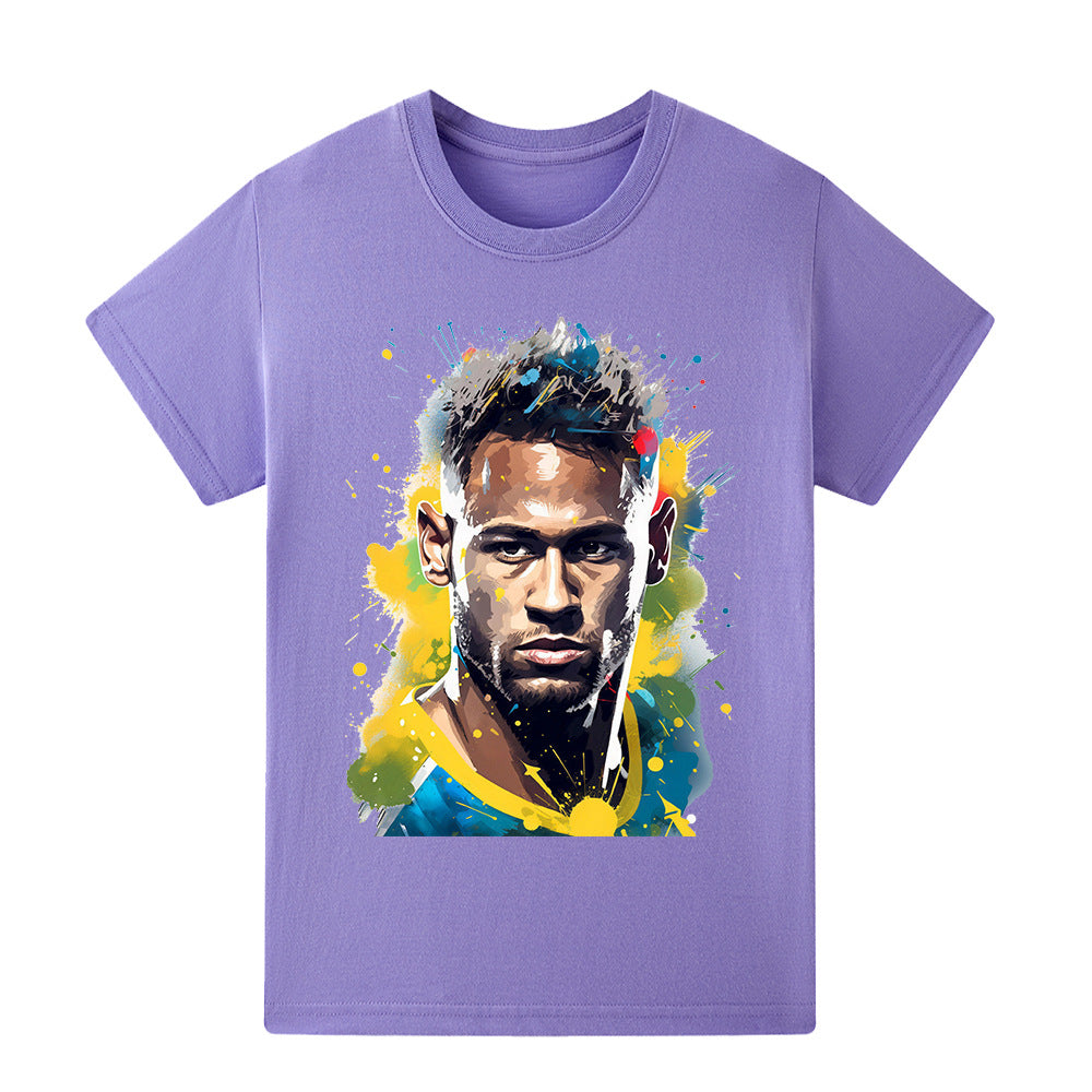 Neymar Voetbal T-shirt Kinderen