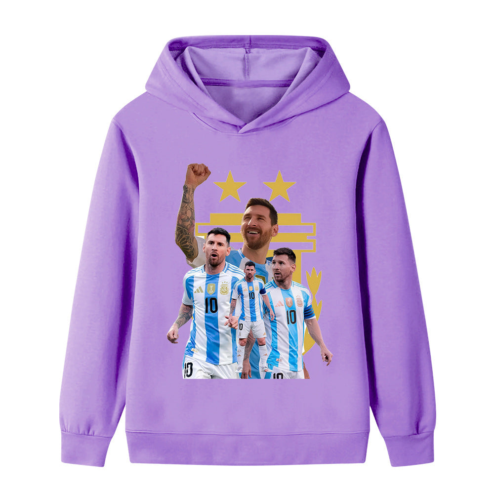 Messi Voetbal Hoodie Kinderen - Cool Design