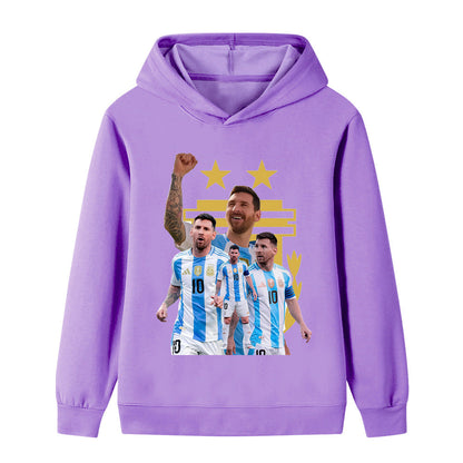 Messi Voetbal Hoodie Kinderen - Cool Design