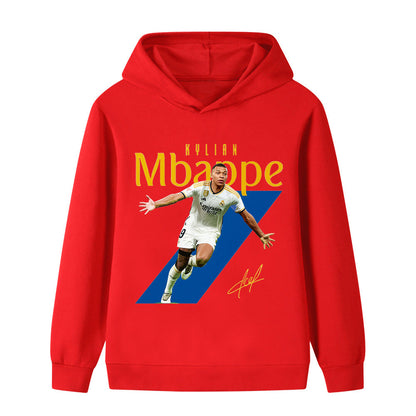 Mbappé Voetbal Hoodie Kinderen - Sportief