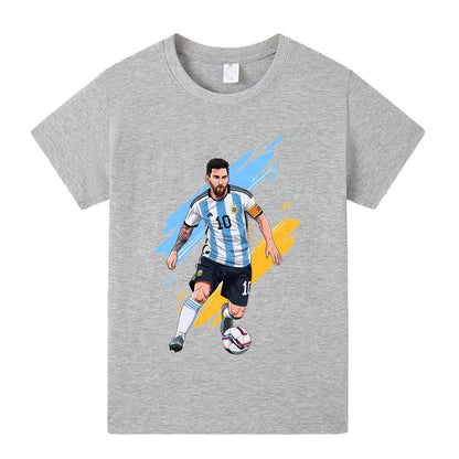 Lionel Messi Voetbal T-shirt Kinderen - Sportief