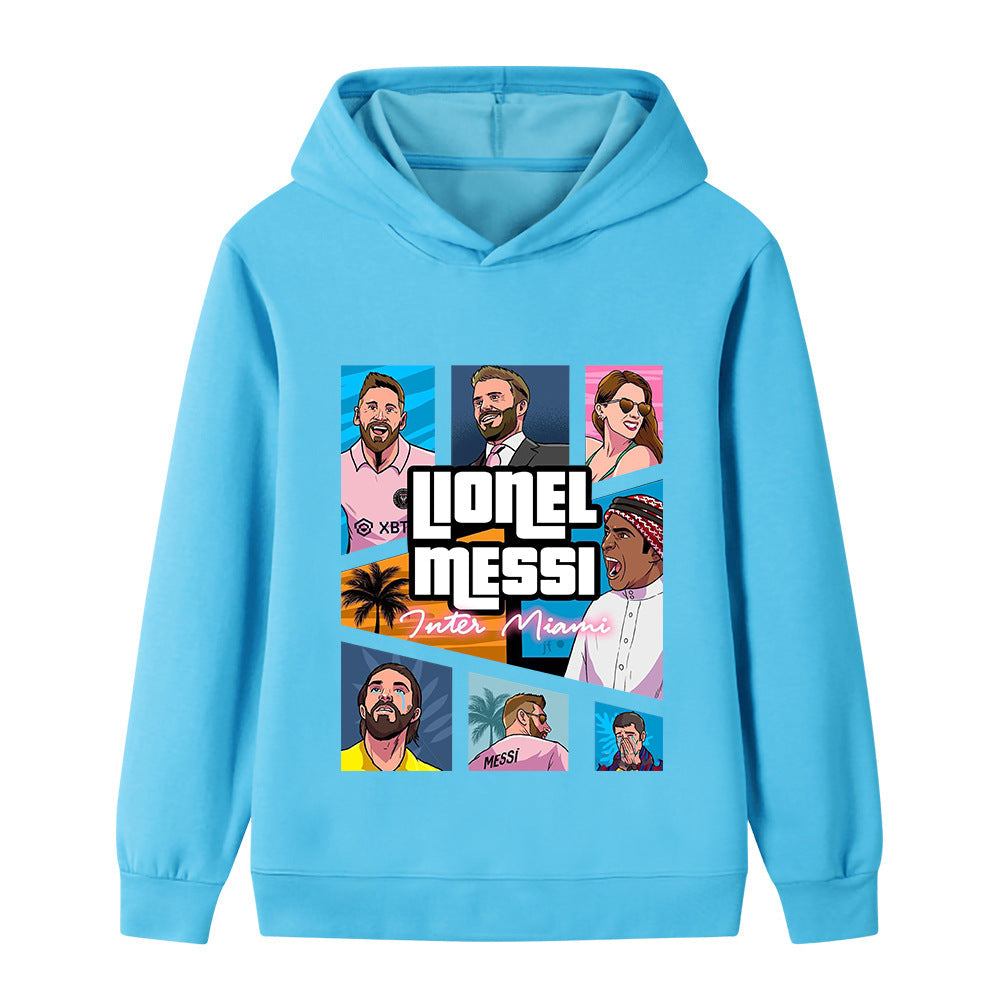Messi Voetbal Hoodie Kinderen - Sportief