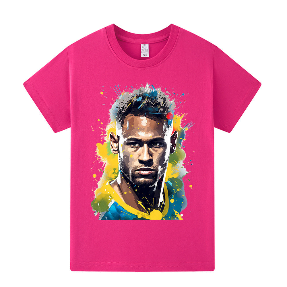 Neymar Voetbal T-shirt Kinderen