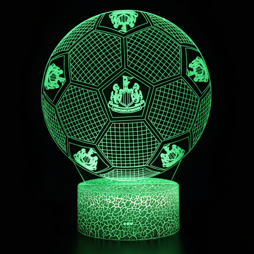 Voetbal 3D Illusie LED-Lamp - Nachtlampje - Cadeau