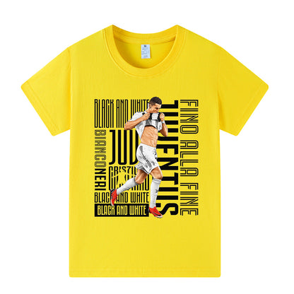 Ronaldo Voetbal T-shirt Kinderen - Juventus
