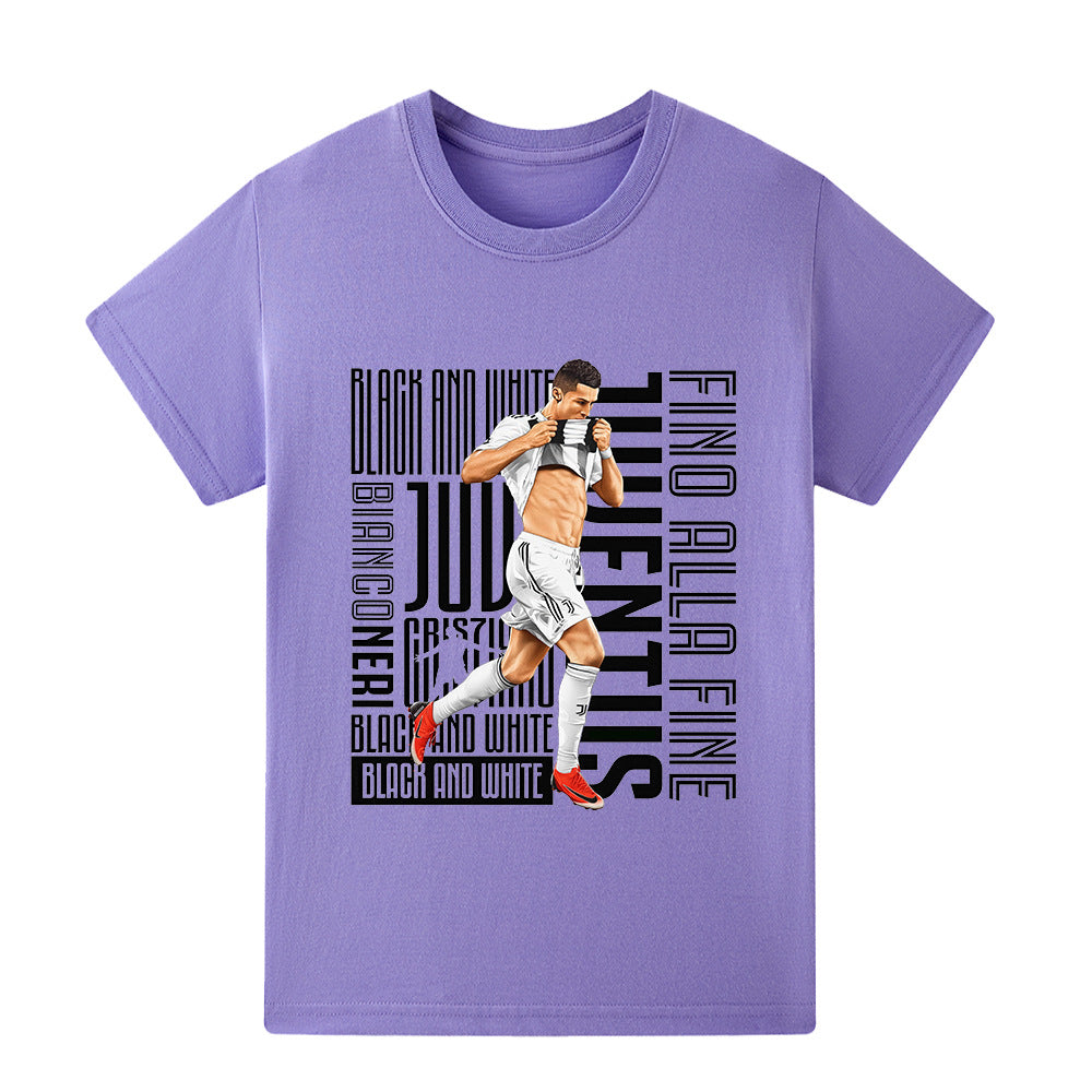 Ronaldo Voetbal T-shirt Kinderen - Juventus