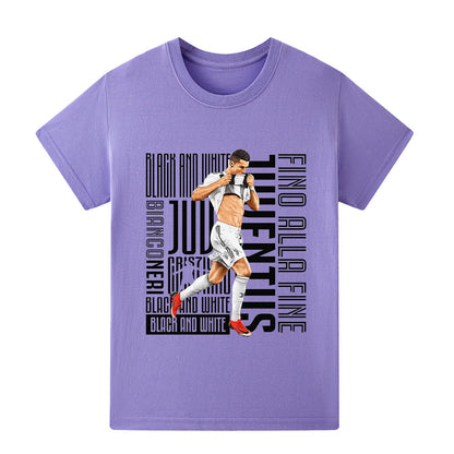 Ronaldo Voetbal T-shirt Kinderen - Juventus
