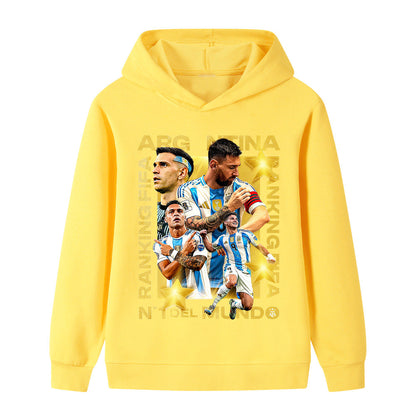 Lionel Messi Voetbal Hoodie Kinderen - voor Dagelijks