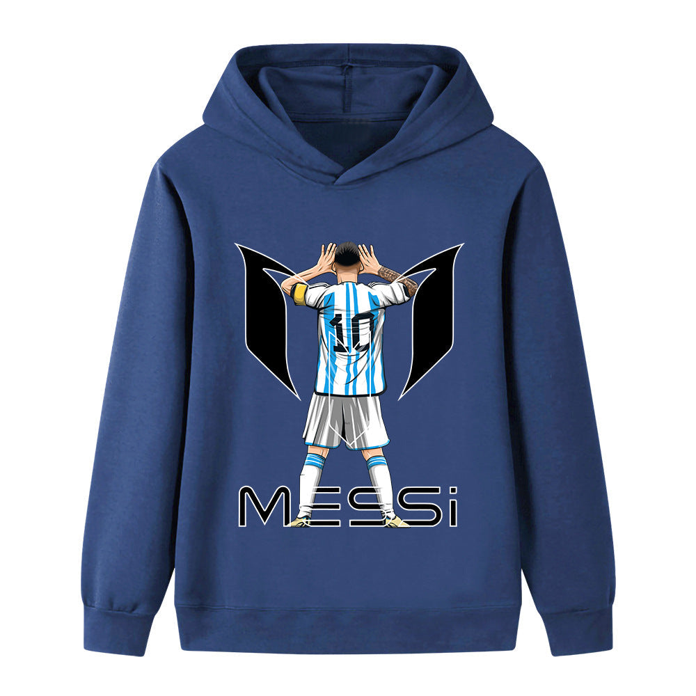 Lionel Messi Voetbal Hoodie Kinderen - Cool Design