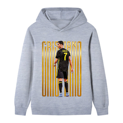 Ronaldo Voetbal Hoodie Kinderen - Comfortabel