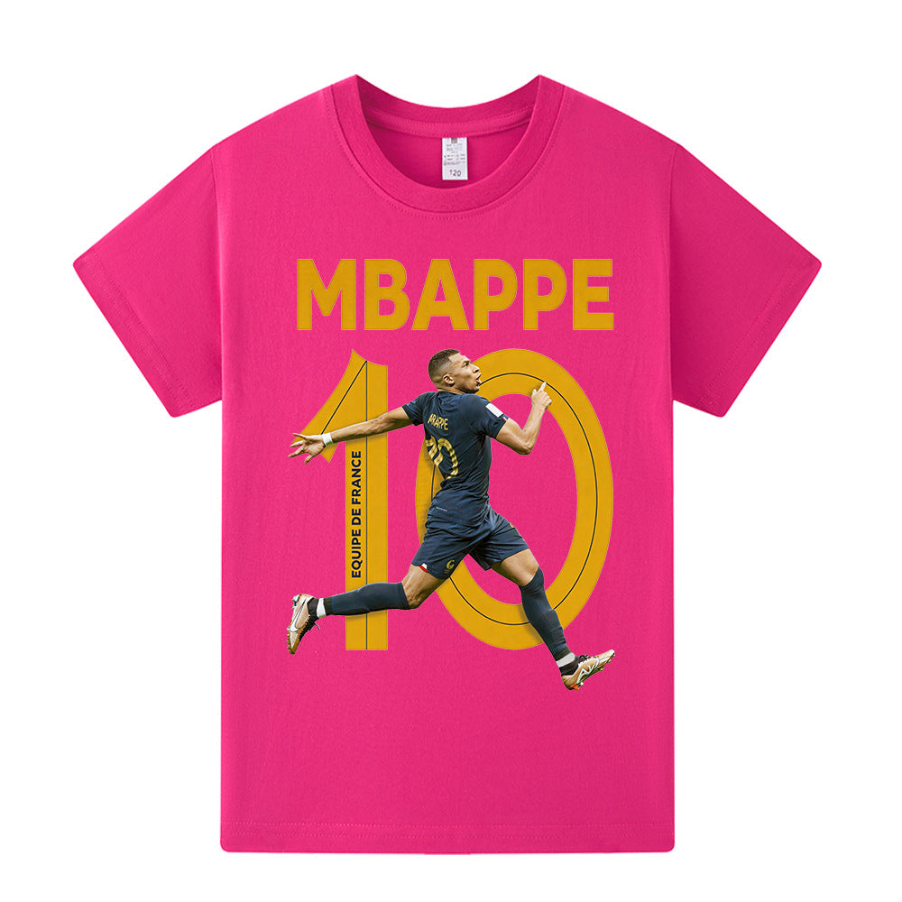 Mbappé Voetbal T-shirt Kinderen - Comfortabel