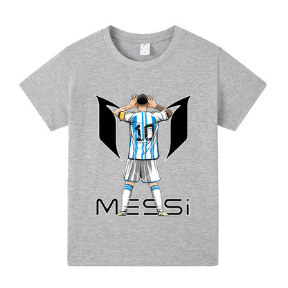 Lionel Messi Voetbal T-shirt Kinderen - Comfortabel