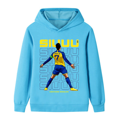 Ronaldo Voetbal Hoodie Kinderen - voor Dagelijks