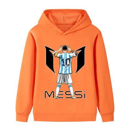 Lionel Messi Voetbal Hoodie Kinderen - Cool Design