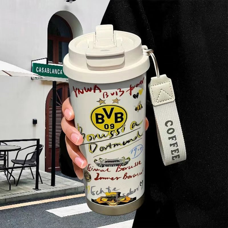 Thermosfles Borussia Dortmund - Voetbal